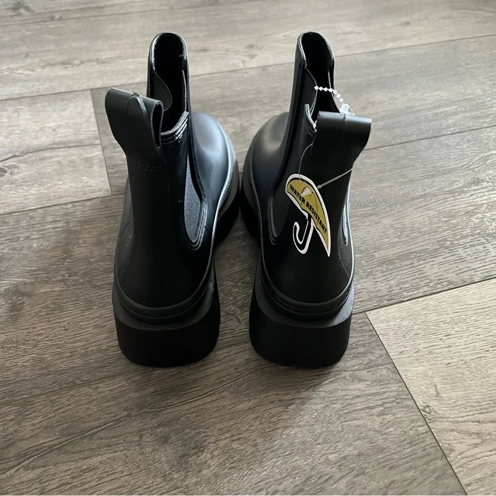 NWT Jeffrey Campbell Cloudy Rain Boot Size 9 - Picture 4 of 7